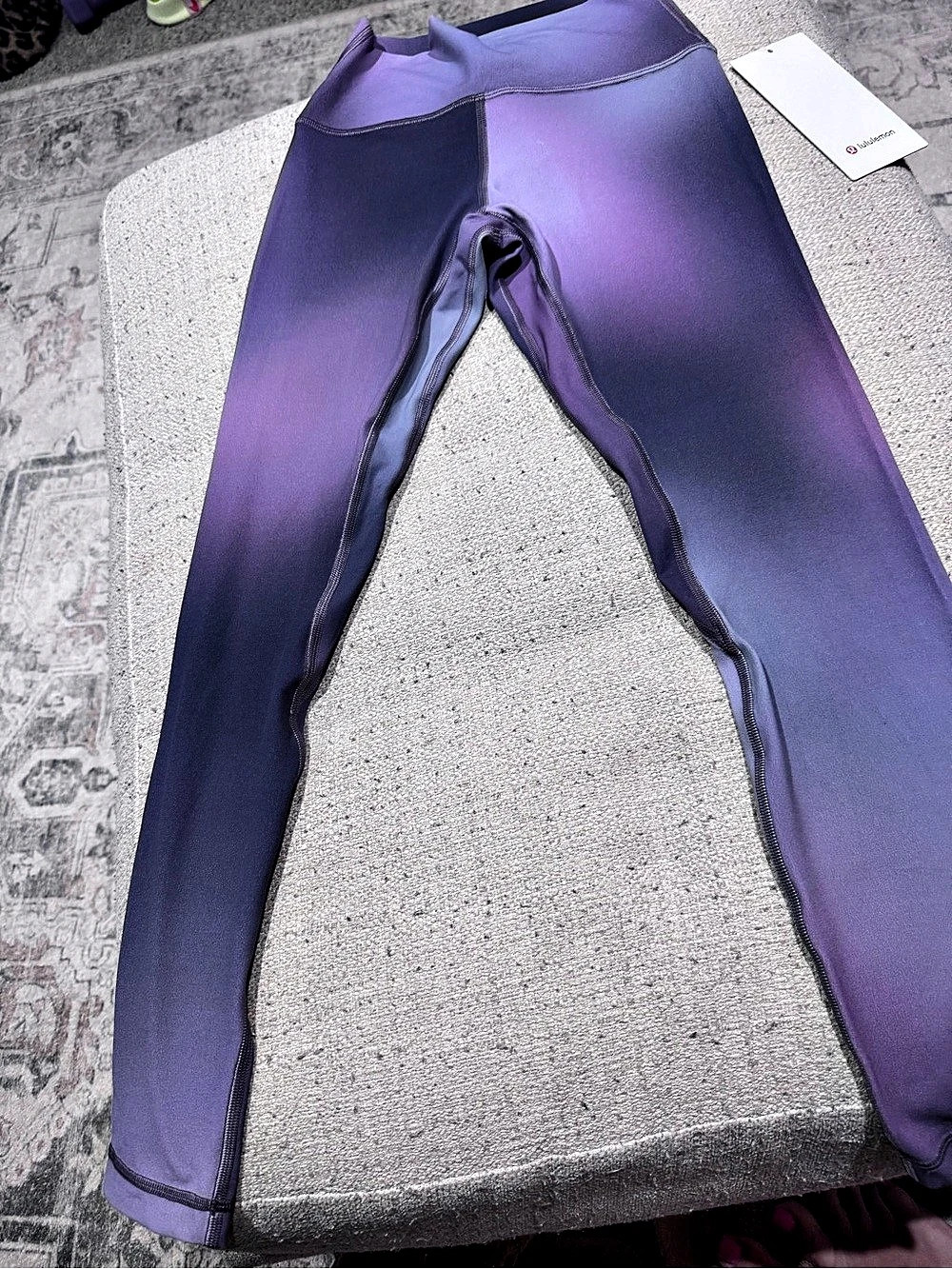 lululemon Align High-Rise Pant 25" Purple Gradient Size 4